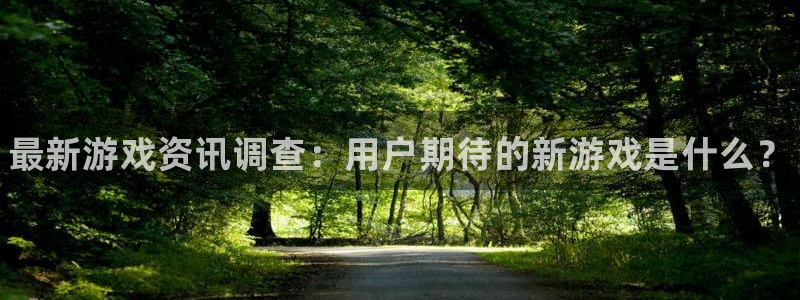 多彩娱乐怎么注册：最新游戏资讯调查：用户期待的新游戏是什么？